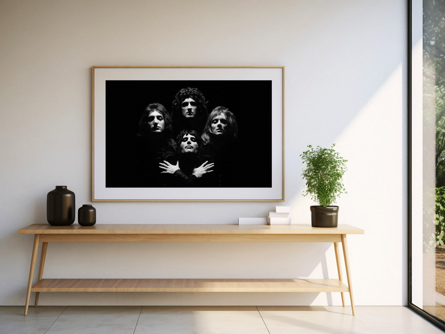Queen Print Poster, Bohemian Rhapsody, 1975