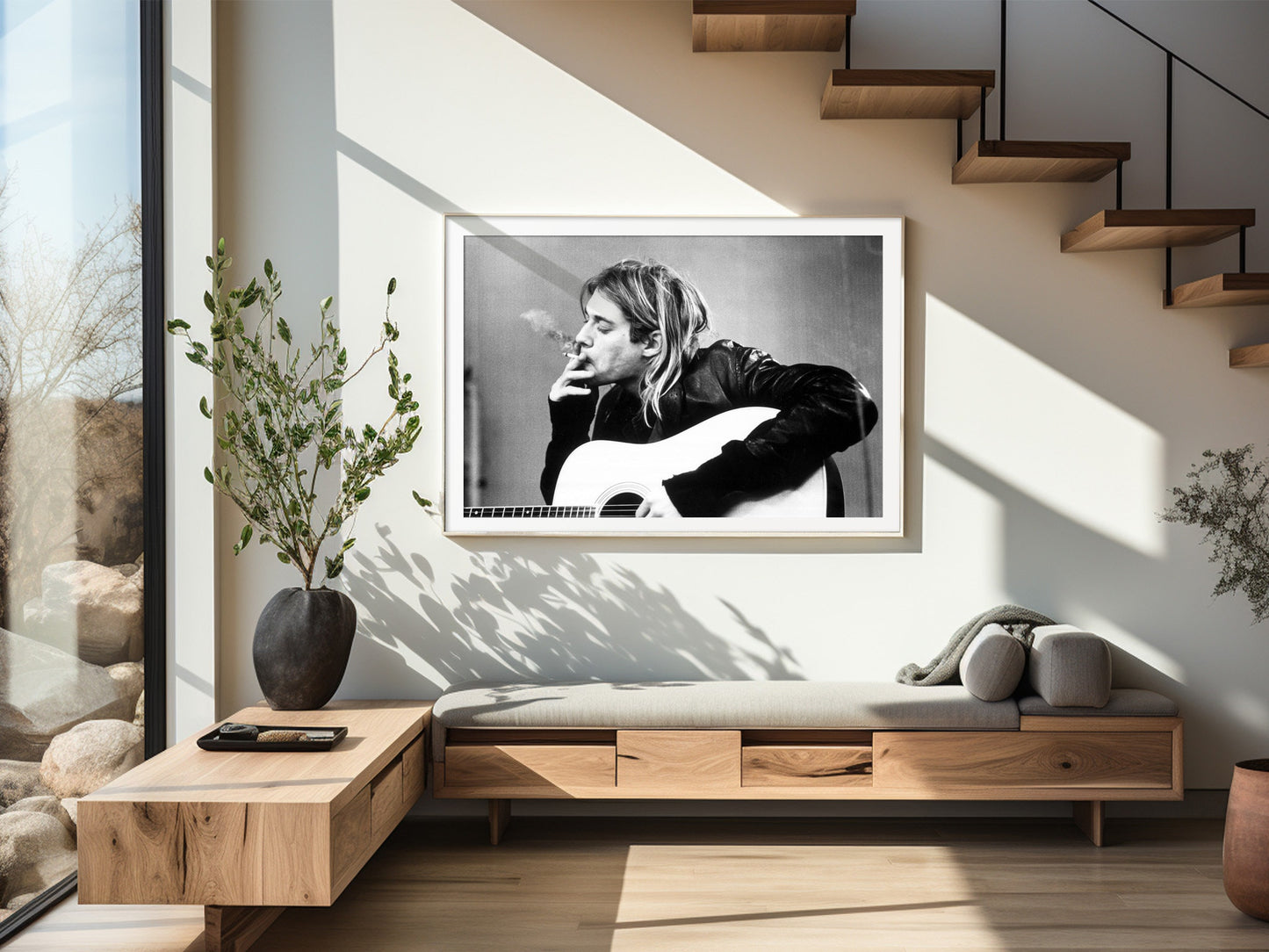 Nirvana, Kurt Cobain Print Poster